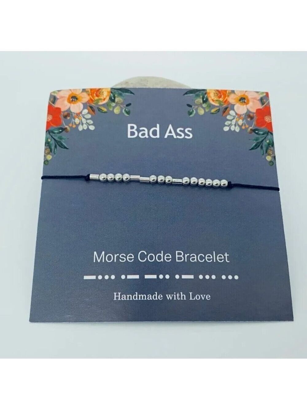 ($8) Bad Ass Morse Code Bracelet